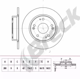 BRECK BR 067 SA100